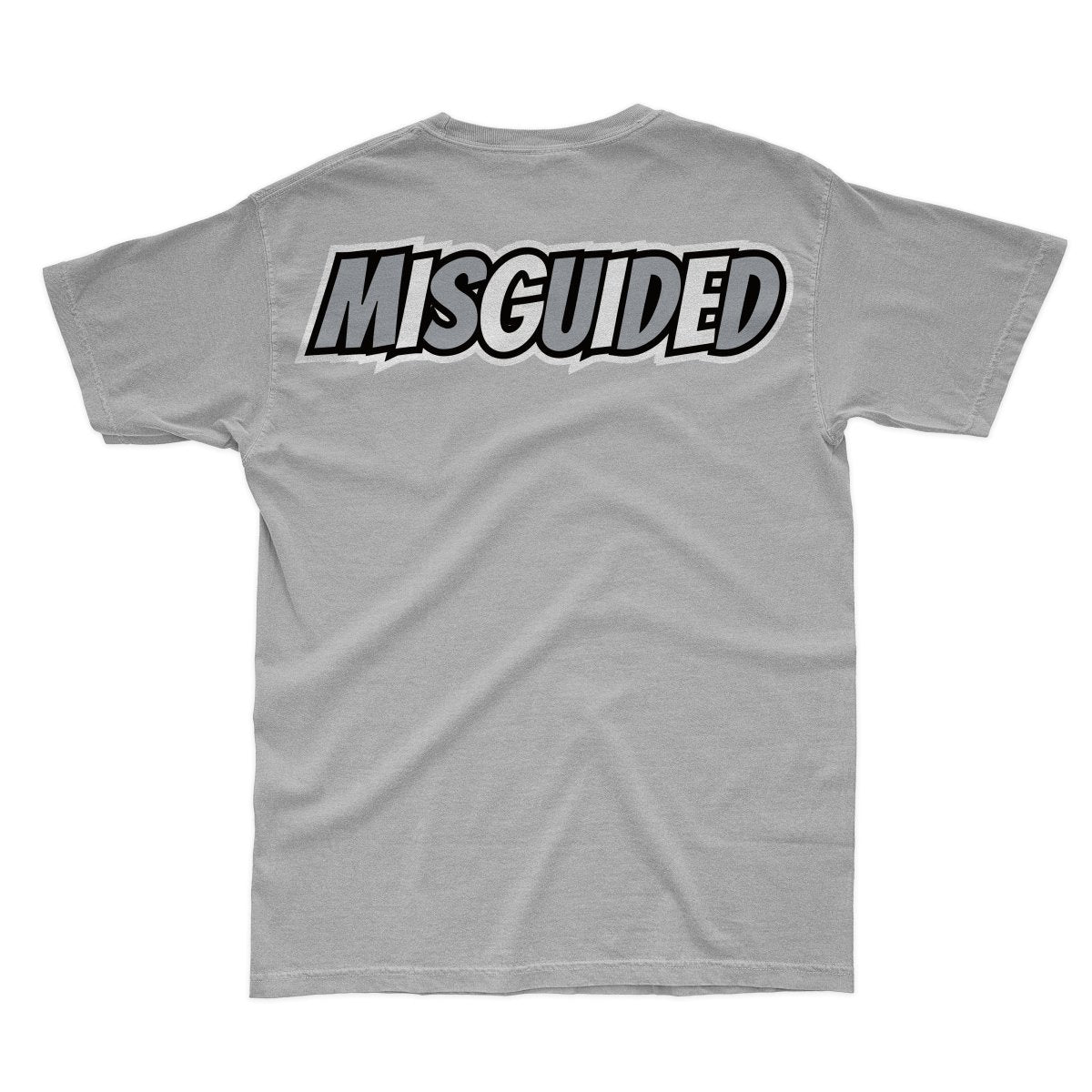 Misguided (Retro 12 Stealth) T-Shirt - Grey - Misguided