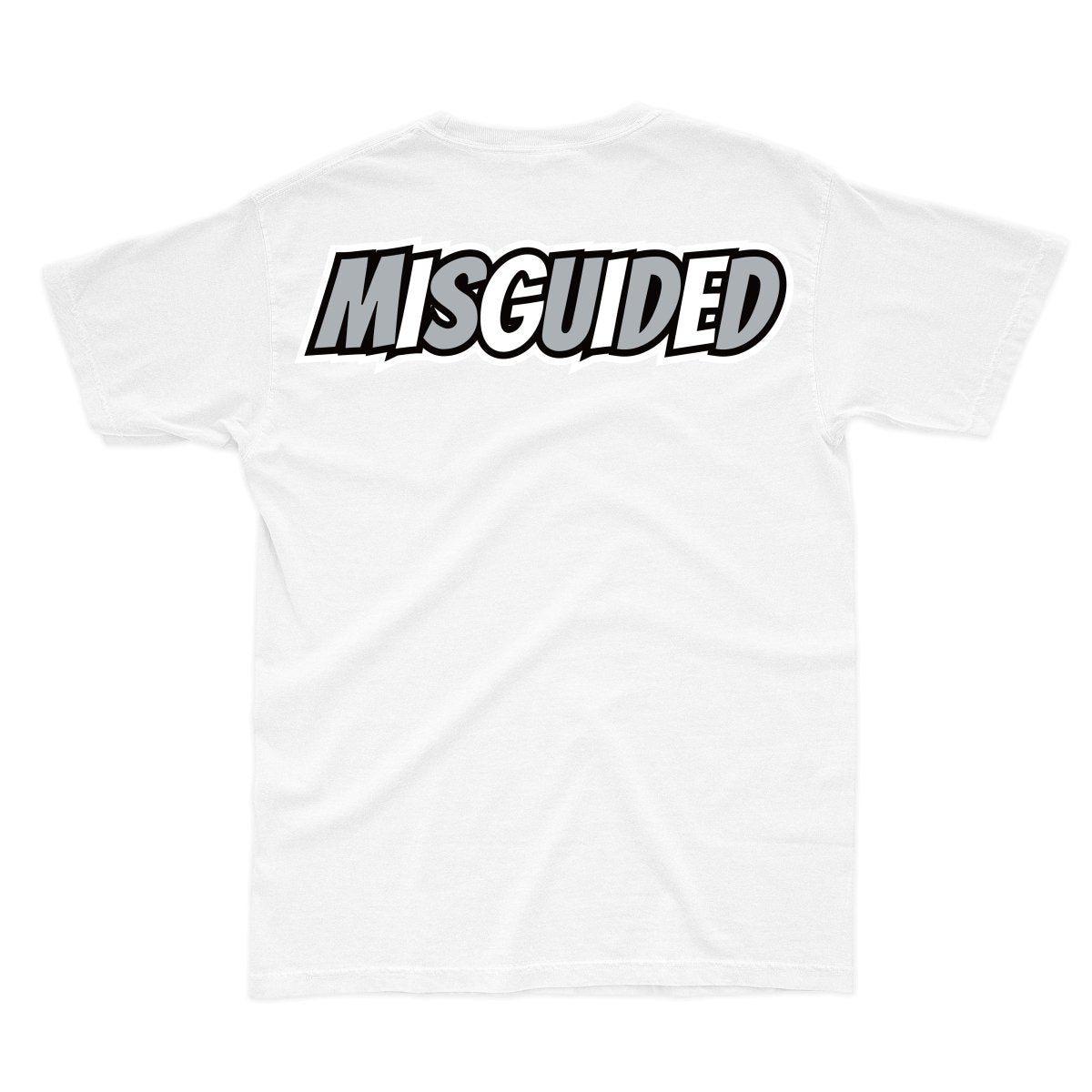 Misguided (Retro 12 Stealth) T-Shirt - White - Misguided