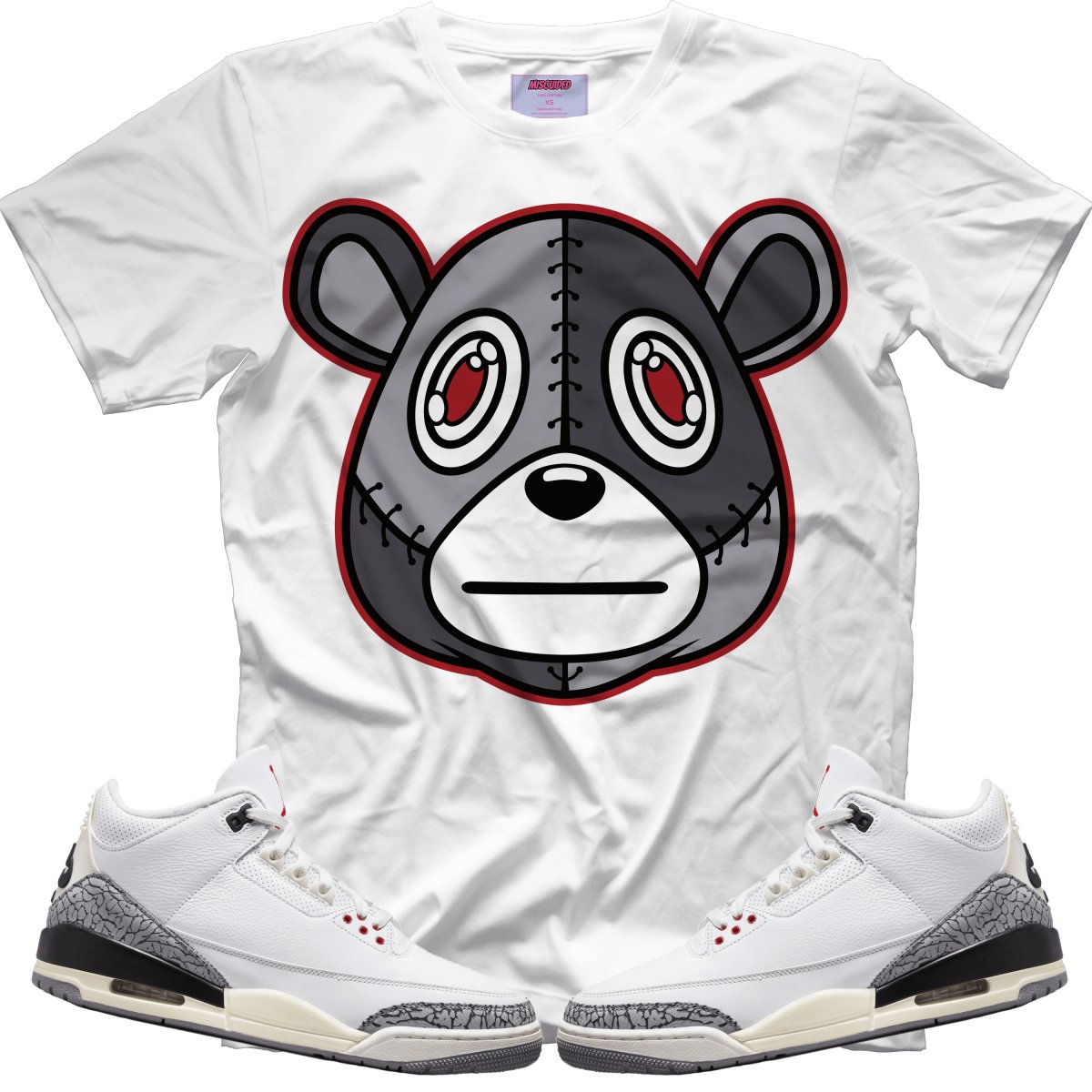 Misguided (Retro 3 White Cement) T-Shirt - Misguided