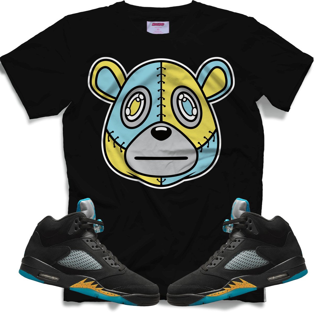 Misguided (Retro 5 Aqua) T-Shirt - Misguided