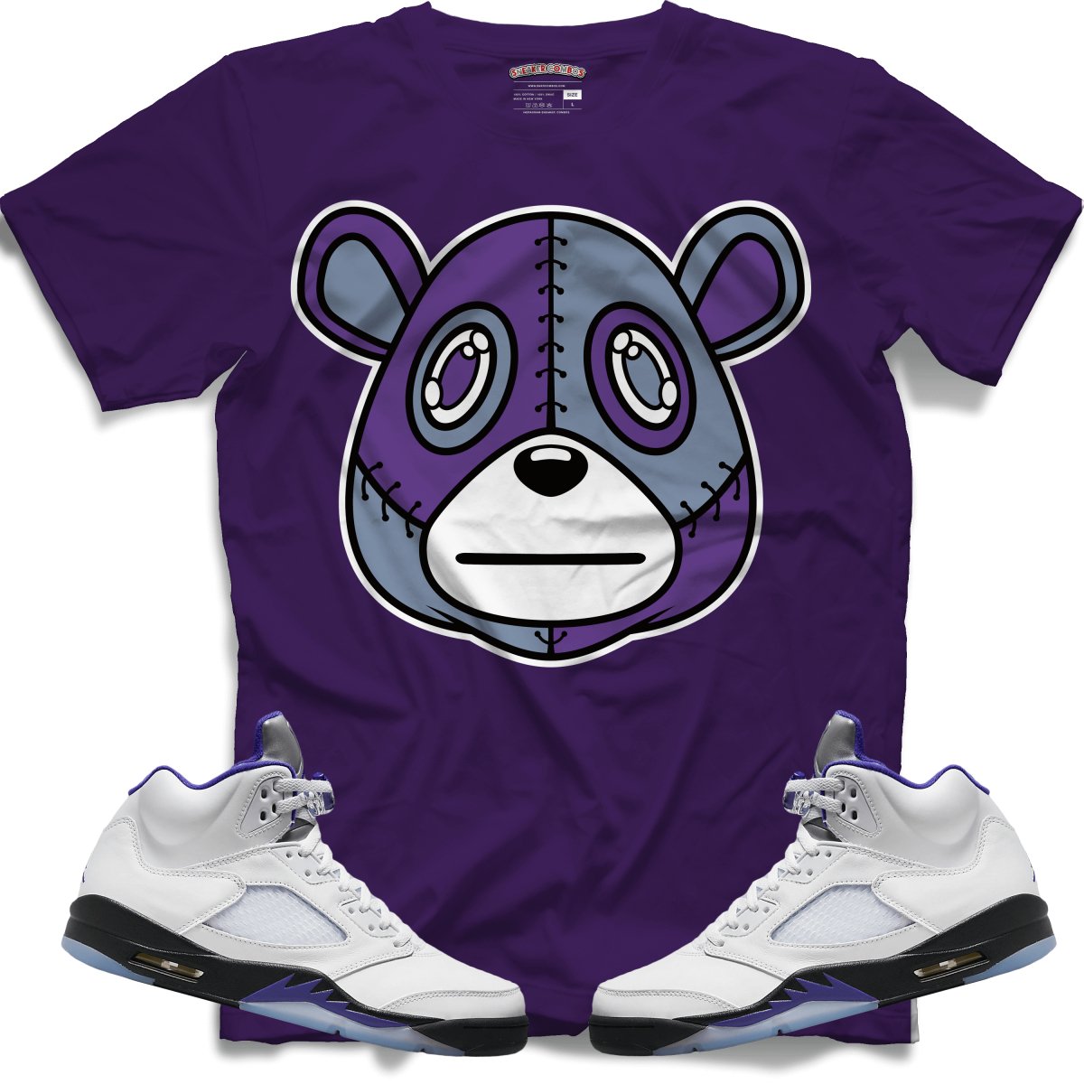 Misguided (Retro 5 Concord) T-Shirt - Purple - Misguided