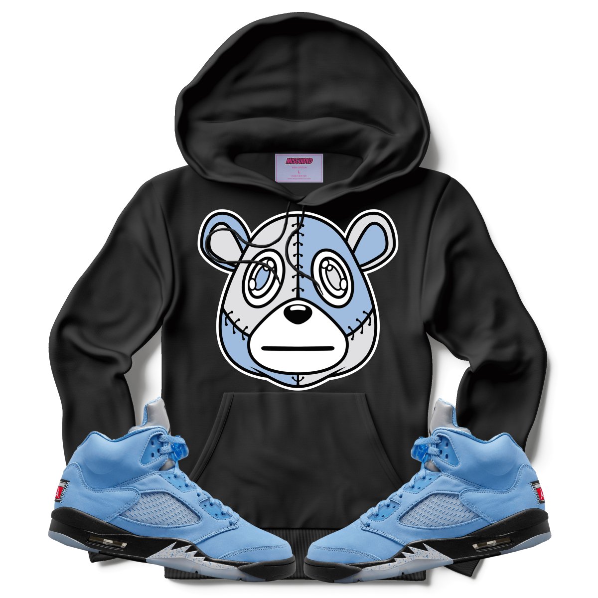 Misguided (Retro 5 UNC) Hoodie - Misguided