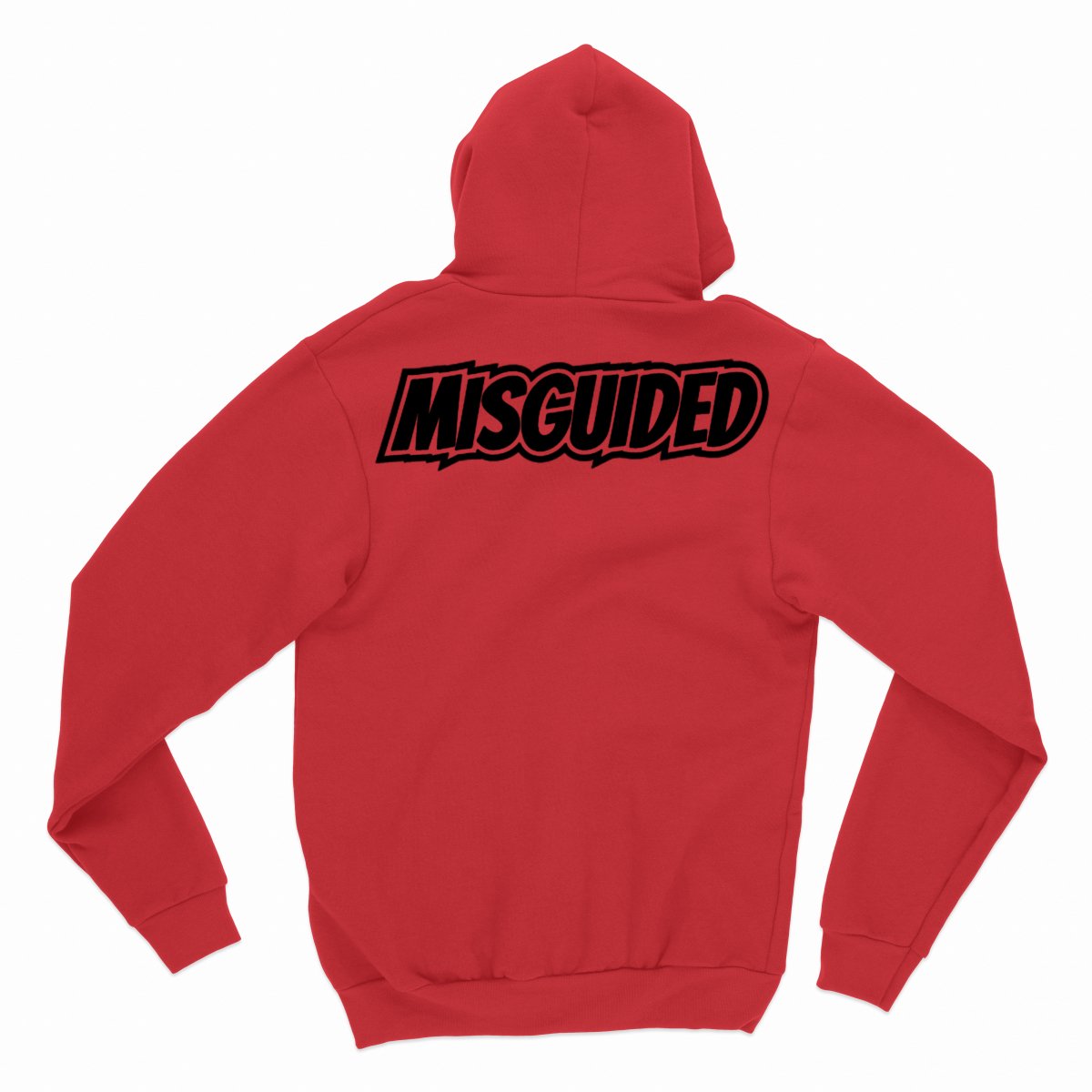 Misguided (Retro 7 Citrus) Hoodie - Red - Misguided