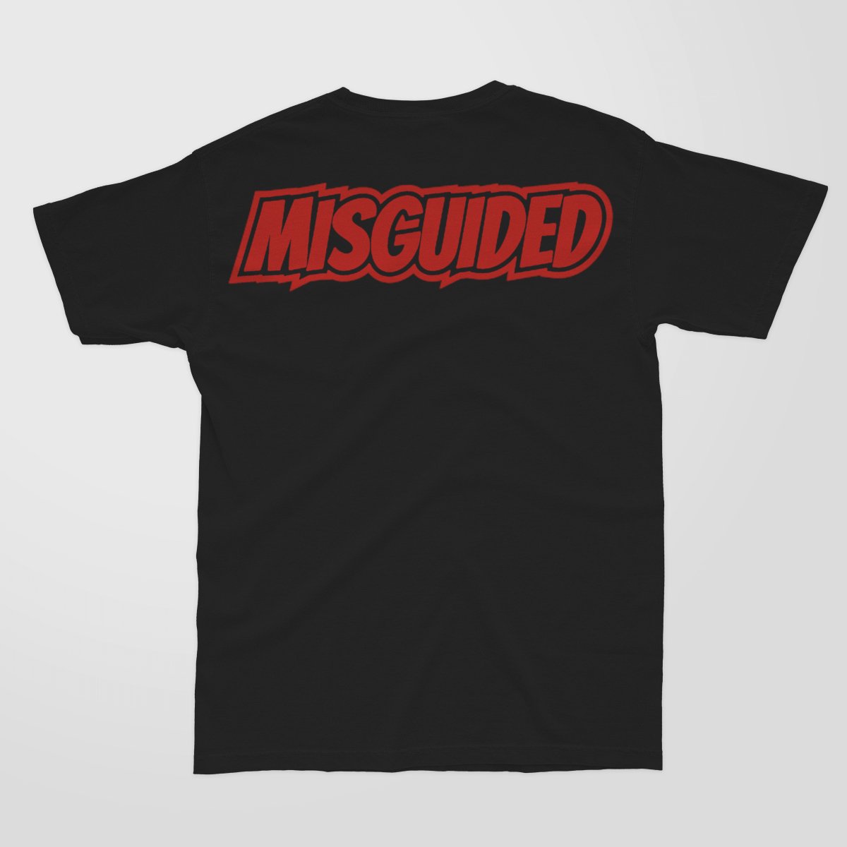 Misguided (Retro 7 Citrus) T-Shirt - Black - Misguided