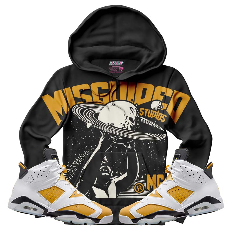 Misguided Studios (Air Jordan 6 Retro High OG Yellow Ochre) Hoodie - Misguided