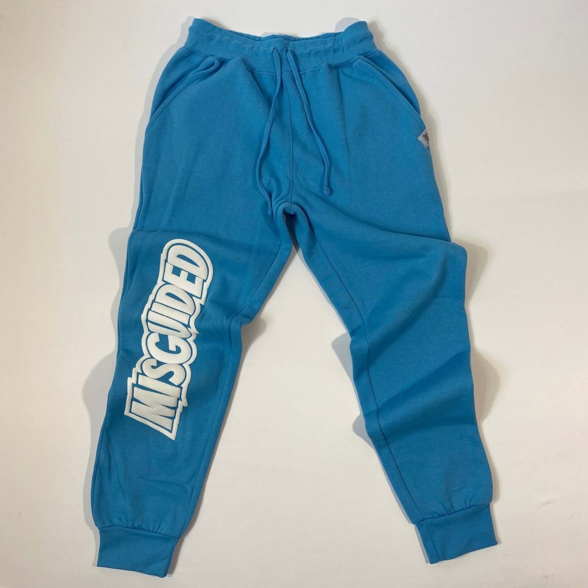 Misguided Womens Joggers - Sky Blue - Misguided