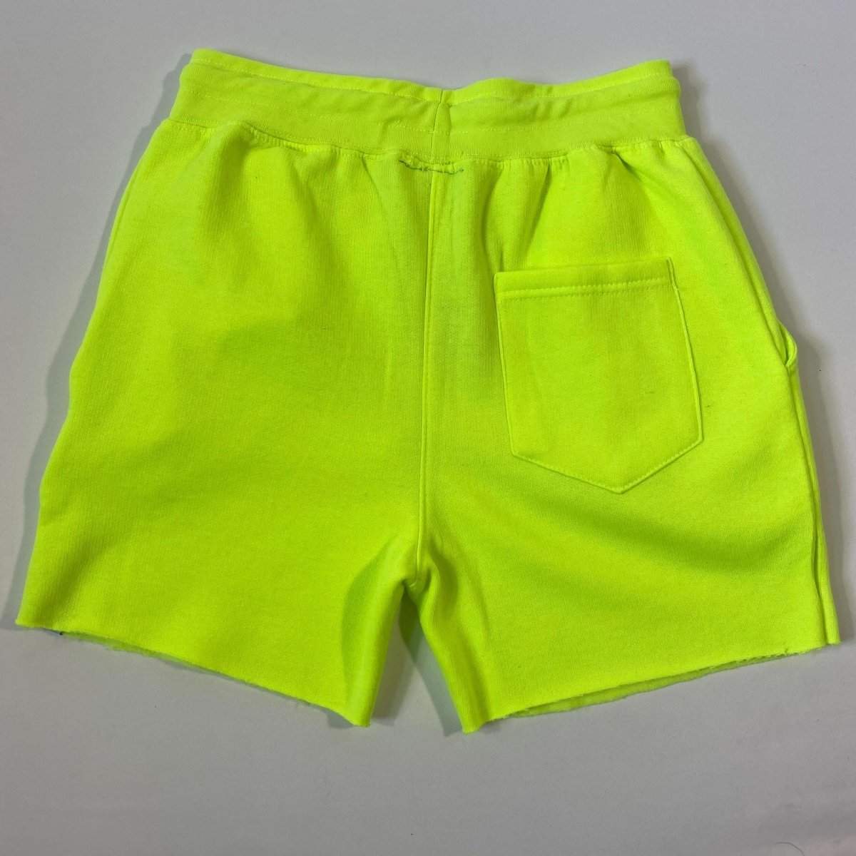 Misguided Womens Shorts - Neon Yellow - Misguided