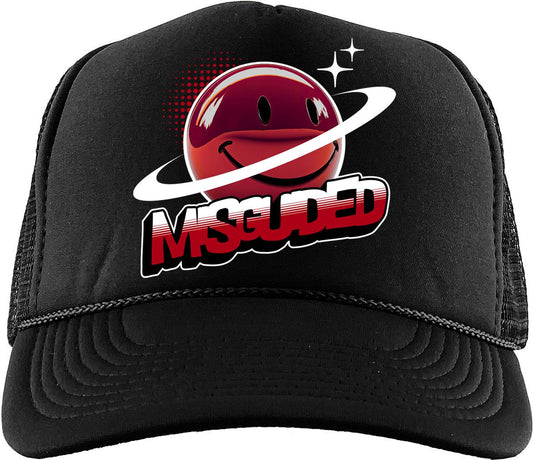 Misguided World (Air Jordan 12 Cherry) Trucker Hat - Misguided