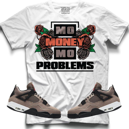 Mo Money Mo Problems (Taupe Retro 4's) T-Shirt - Misguided