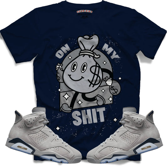 On My Shit (Retro 6 Georgetown) T-Shirt - Misguided