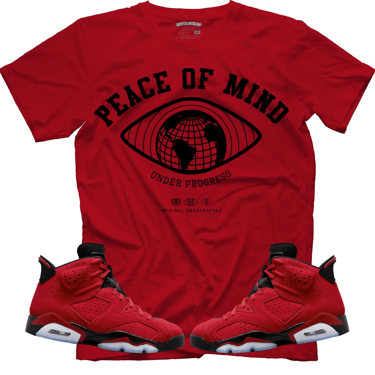 Peace Of Mind (Air Jordan 6 Toro Bravo) T-Shirt - Misguided