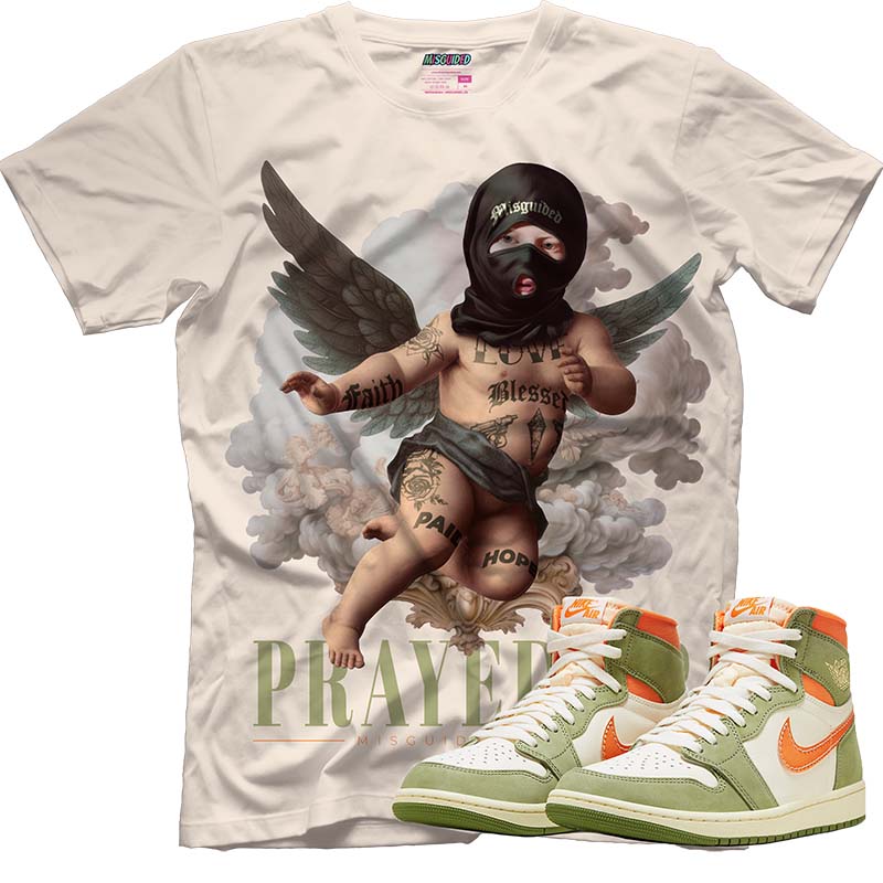 Prayed Up (AIR JORDAN 1 HIGH OG CRAFT “CELADON”) T-Shirt - Misguided