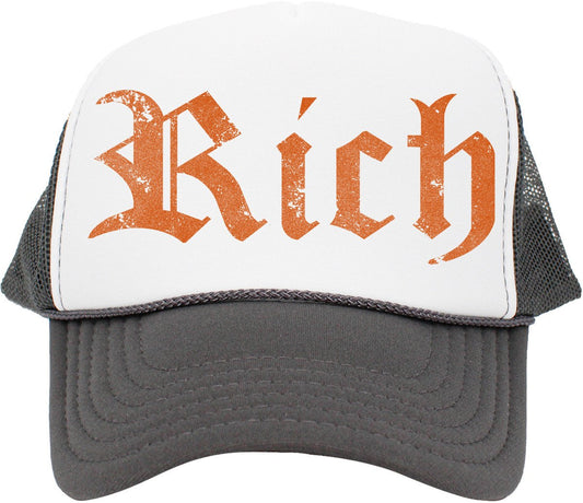 Rich (Air Jordan 3 Fear) Trucker Hat - Misguided