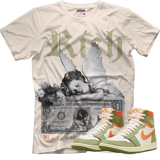 Rich But Empty Inside (AIR JORDAN 1 HIGH OG CRAFT “CELADON”) T-Shirt - Misguided