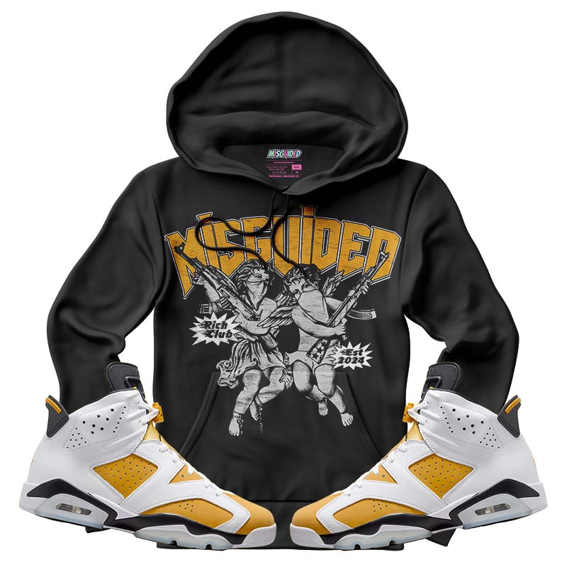 Rich Club (Air Jordan 6 Retro High OG Yellow Ochre) Hoodie - Misguided