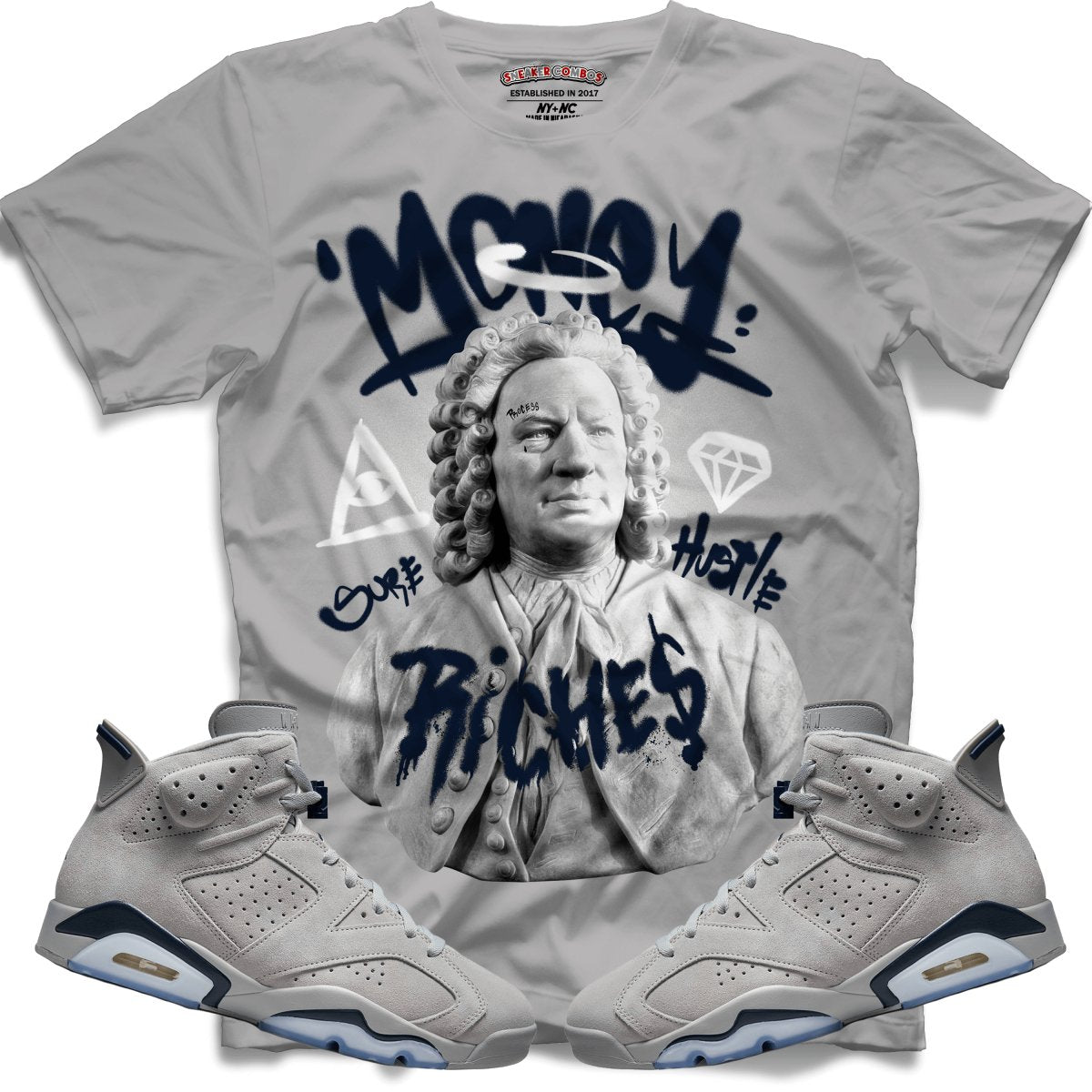 Riches (Retro 6 Georgetown) T-Shirt - Misguided