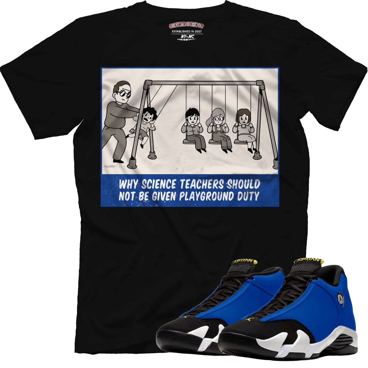 Science Teachers (Retro 14 Laney) T-Shirt - Misguided