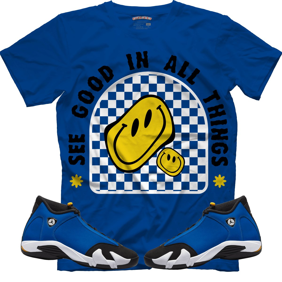 See Good In All Things (Air Jordan 14 Laney) T-Shirt - Misguided