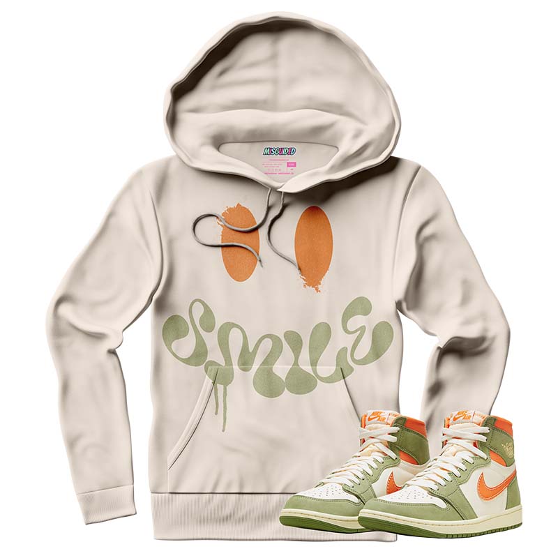 Smile (AIR JORDAN 1 HIGH OG CRAFT “CELADON”) Hoodie - Misguided