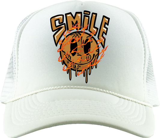 Smile (Air Jordan 13 Wheat) Trucker Hat - Misguided