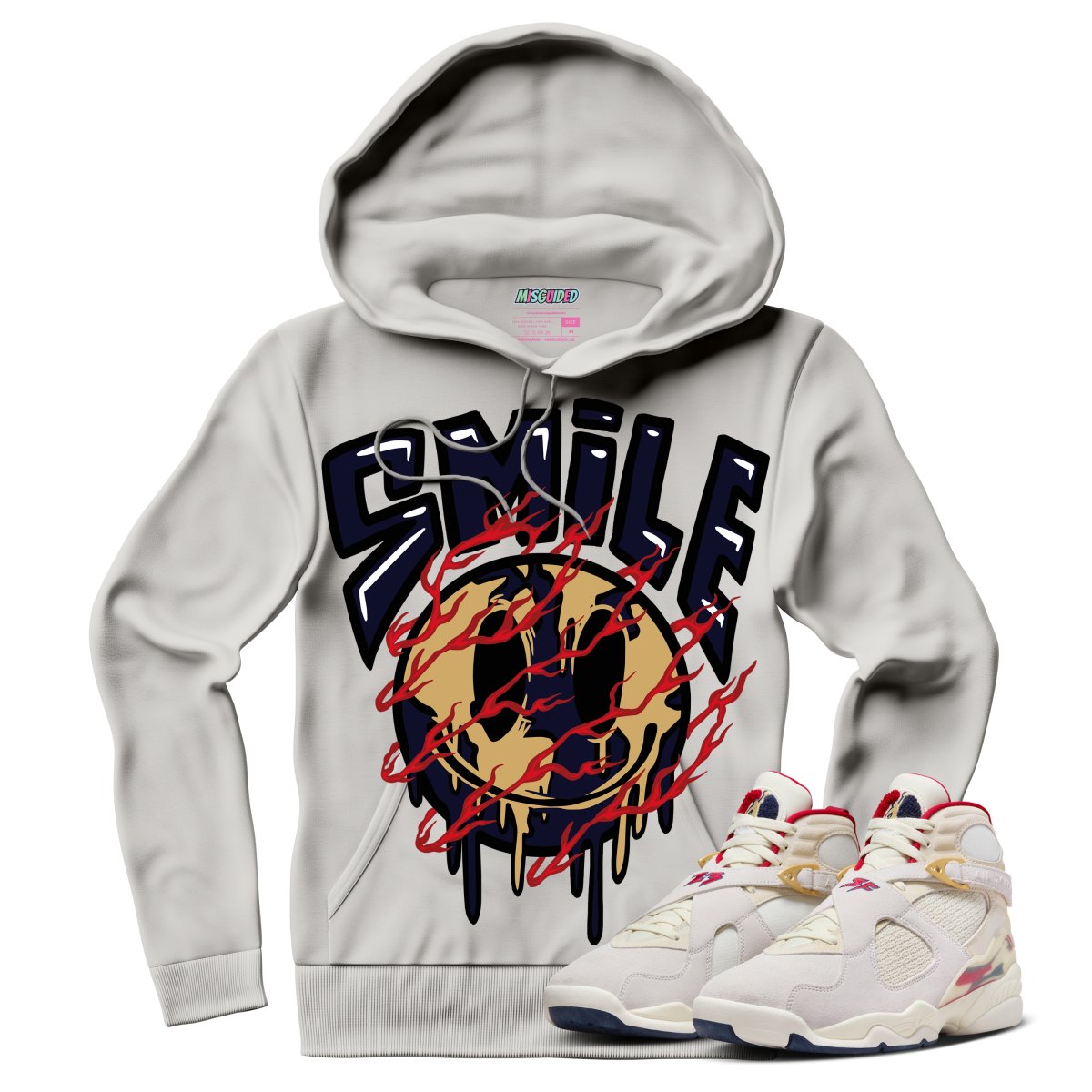 Smiley World (SOLEFLY X AIR JORDAN 8 “MI CASA ES SU CASA”) Hoodie - Misguided