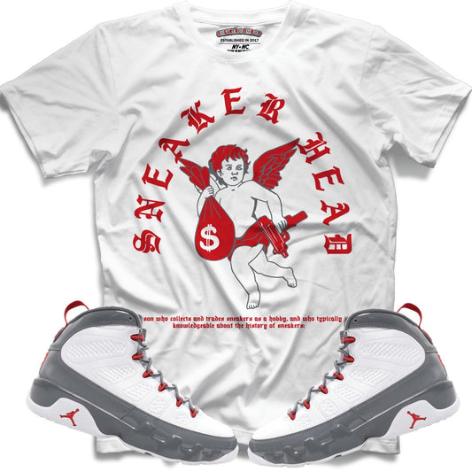 Sneaker Head (Retro 9 Fire Red) T-Shirt - Misguided