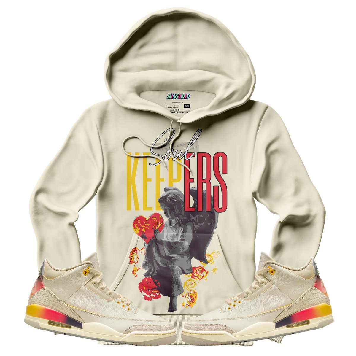 Soul Keeper (Air Jordan 3 J Balvin Medellín Sunset) Hoodie - Misguided