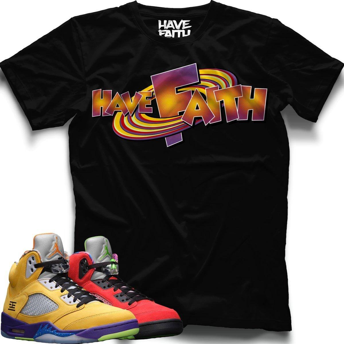 SpaceJam HF (What The Retro 5's) T-Shirt - Misguided