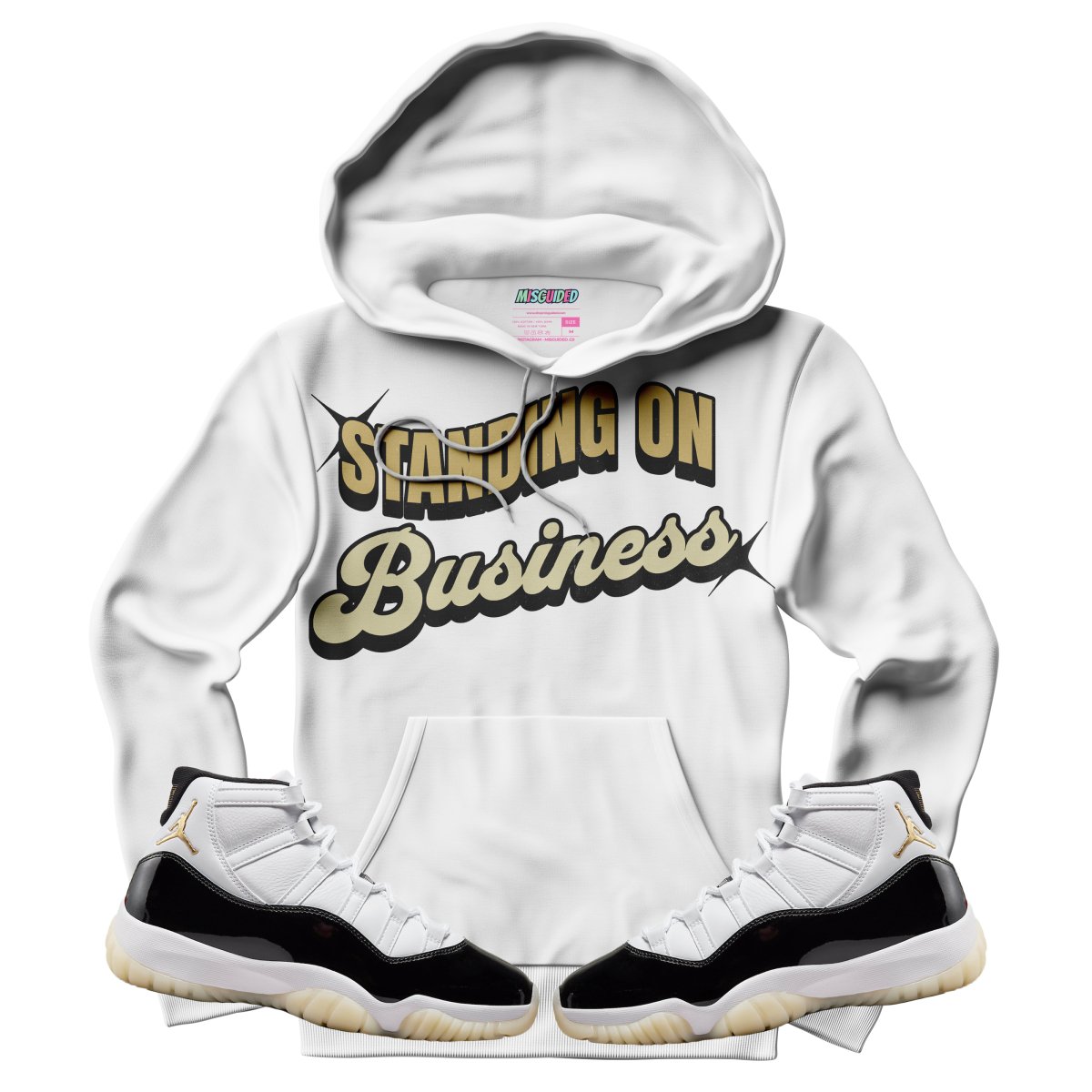 Standing On Business (Air Jordan 11 Gratitude) Hoodie - Misguided