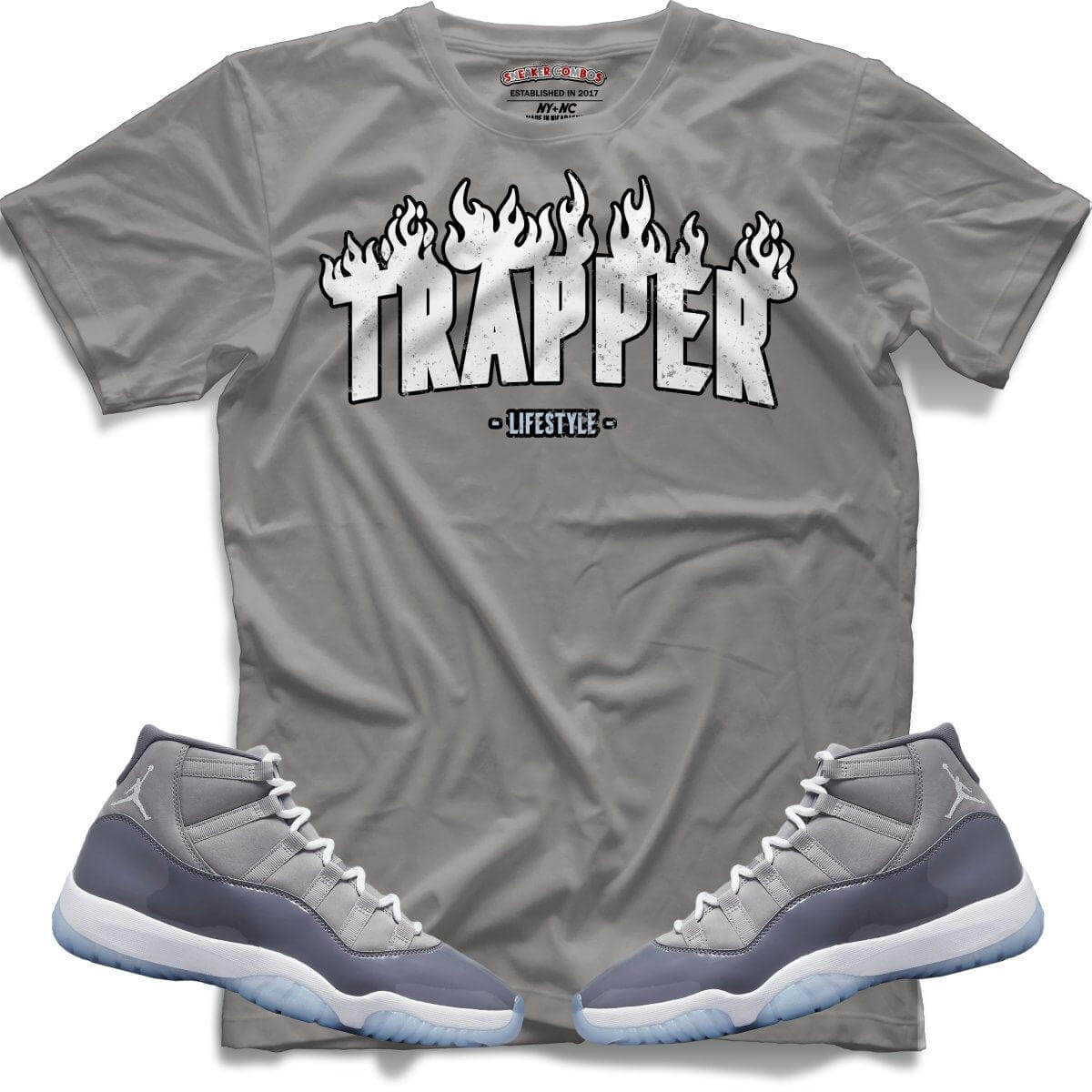 Trapper (Retro 11 Cool Grey) T-shirt - Misguided