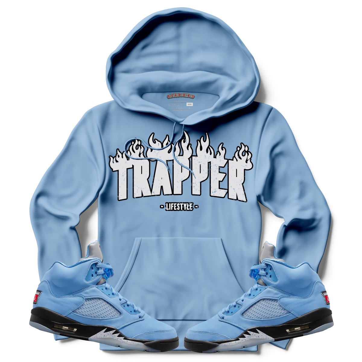 Trapper (Retro 5 UNC) Hoodie - Misguided