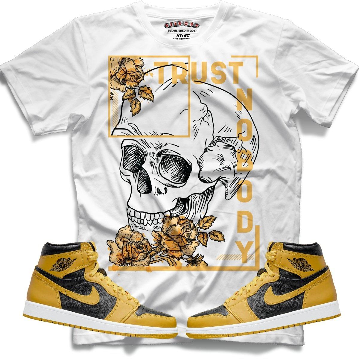 Trust Nobody (Retro 1 Pollen) T-Shirt - Misguided