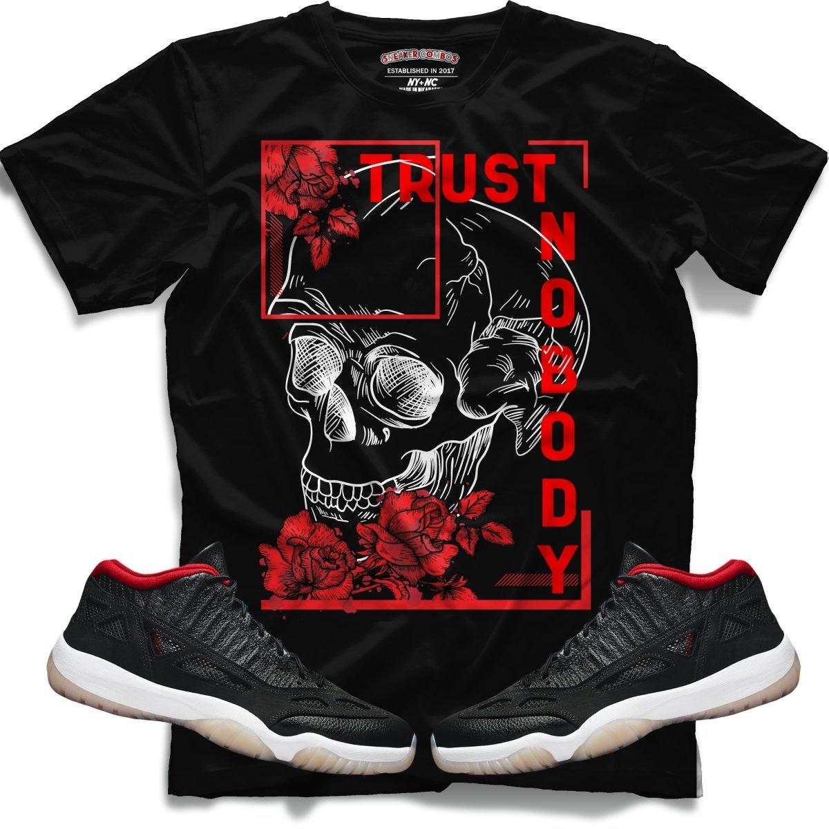 Trust Nobody (Retro 11 Low IE Bred) T-Shirt - Misguided