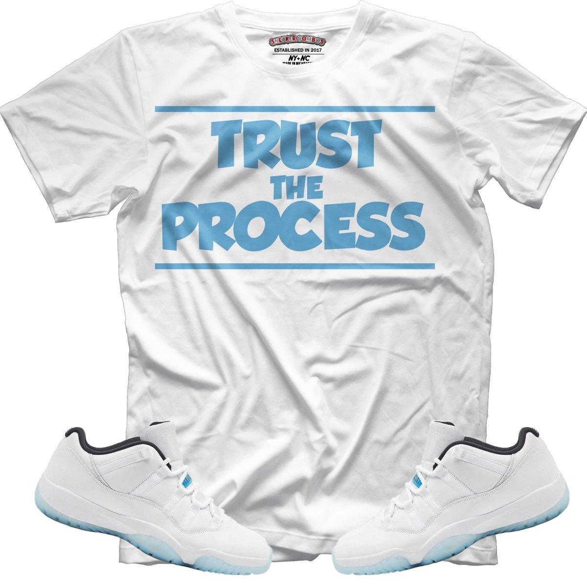 Trust The Process (Retro 11 Legend Blue) T-Shirt - Misguided