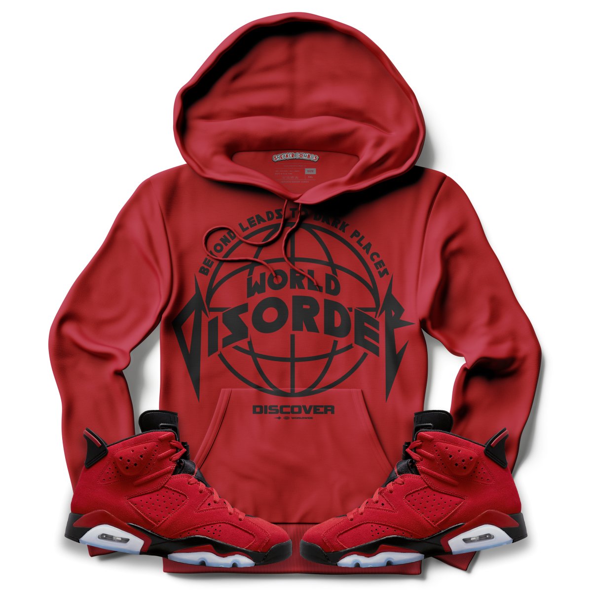 World Disorder (Air Jordan 6 Toro Bravo) Hoodie - Misguided